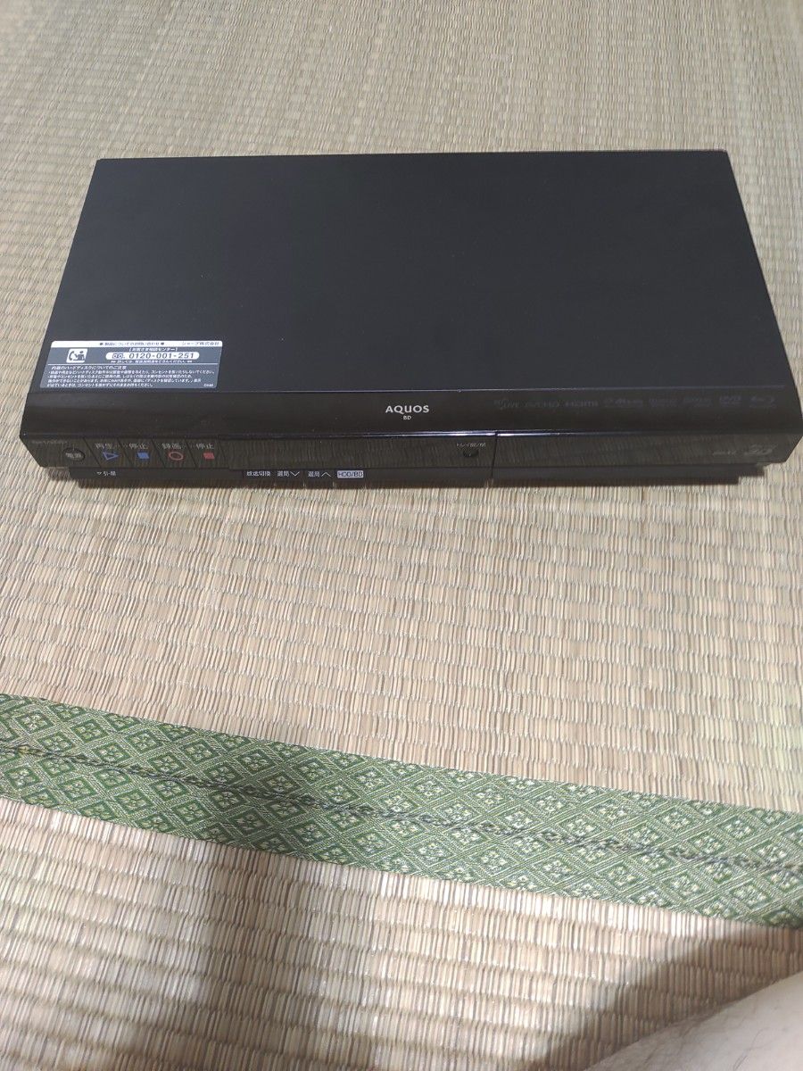 SHARP シャープ ブルーレイディスクレコーダー BD-H30　難点有