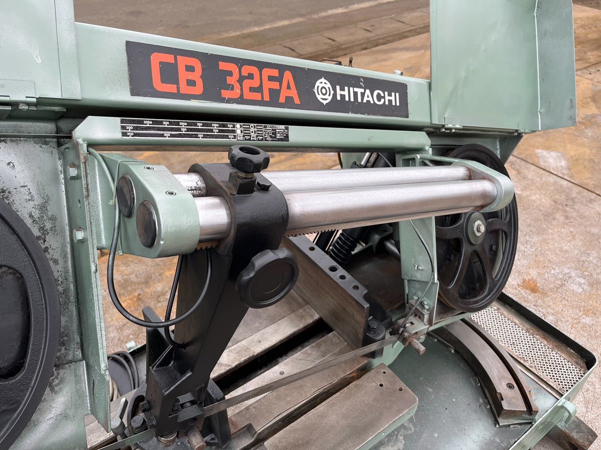 日立工機三相200V ロータリバンドソーCB 32FA 油圧バイス 日立工機三相200V ロータリバンドソーCB 32FA 油圧バイス