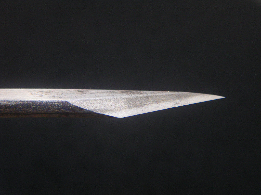 いいスタイル 二分 6㎜ 彫刻刀 印刀 小刀 際刀 キワ型 印判刀 大工道具
