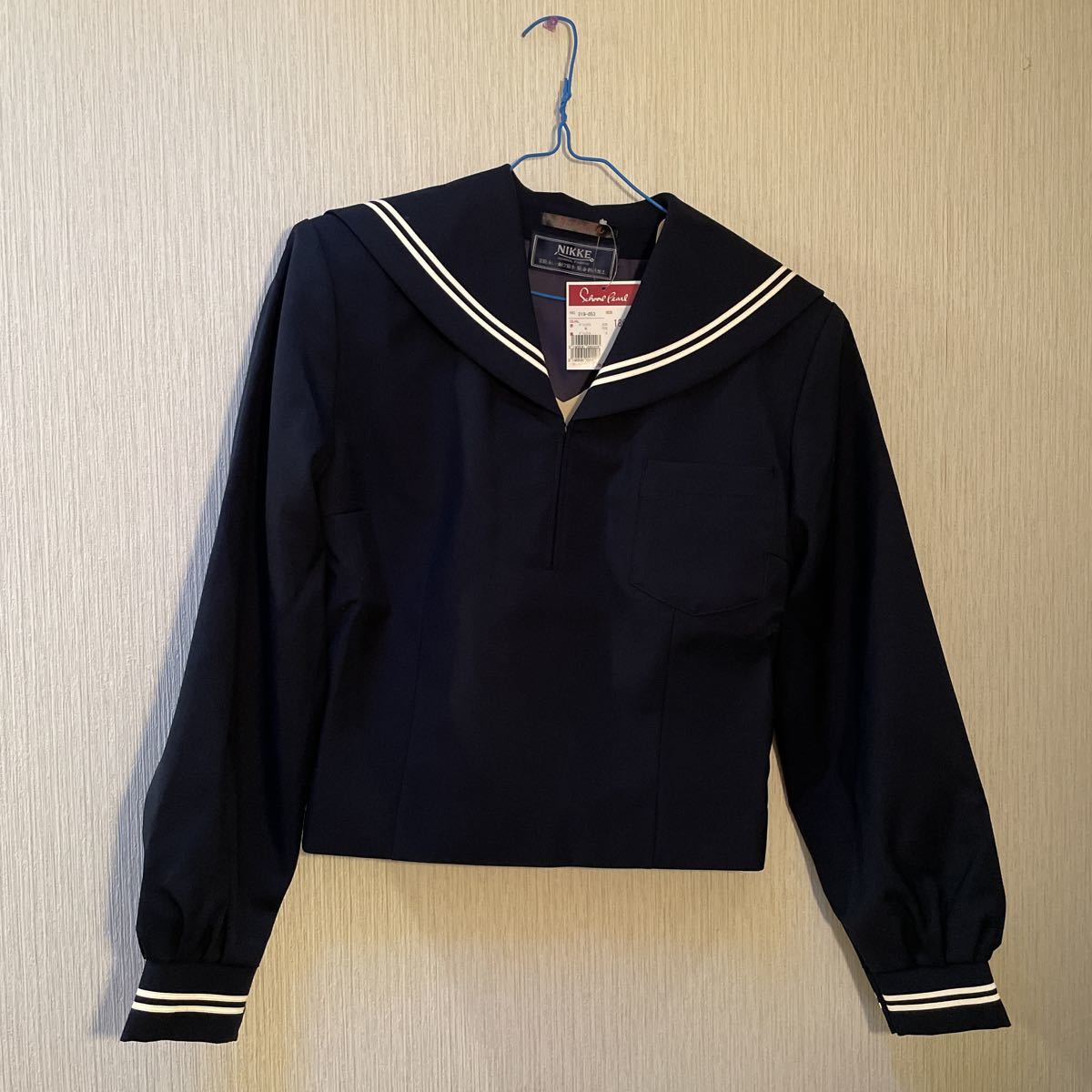 NIKKE 女子通学服 かぶり型セーラー服 180A 女子学生服 スクール NIKKE 女子通学服 かぶり型セーラー服 180A 女子学生服 スクール