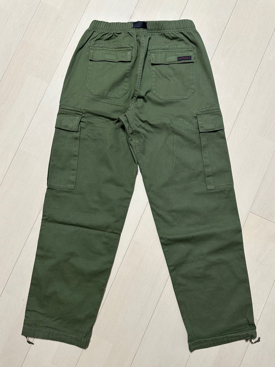 ☆15%OFF☆ 新品 GRAMICCI グラミチ カーゴ パンツ ワイド ドローコード カーキ Mサイズ CARGO PANT