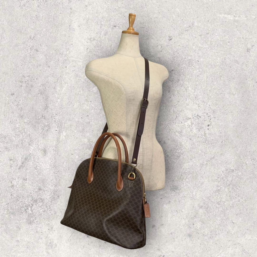 CELINE セリーヌ ハンドバッグ ショルダーバッグ 2way マカダム柄