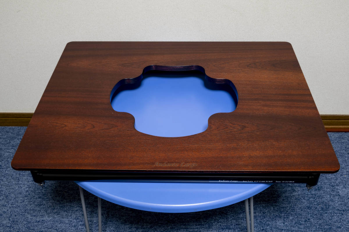 アンダンテラルゴ Rigid Sub Table （現行Rigid Base同一品） 中古美品 OPチタントップマウント仕様 定価294,600円