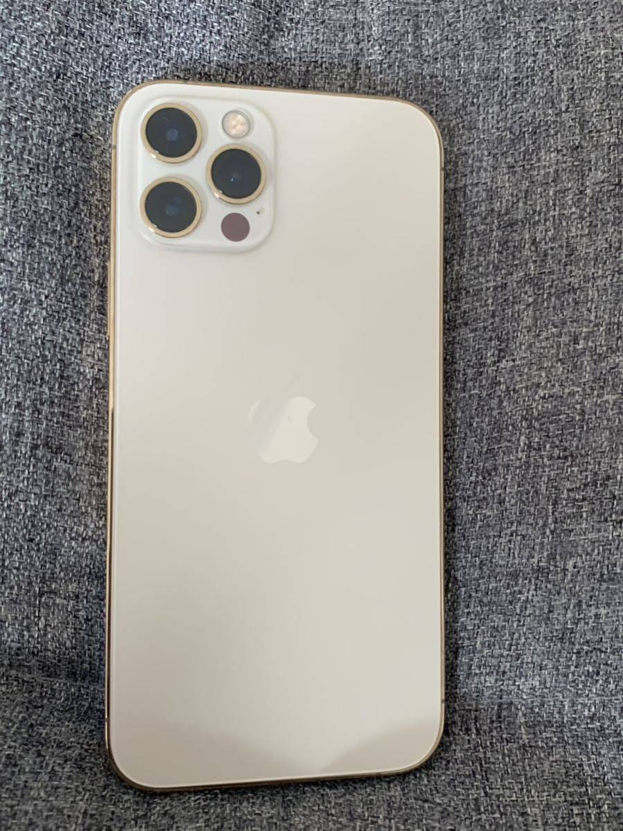 【中古元箱付】iPhone12Pro 256GB ゴールドSIMフリーの画像6