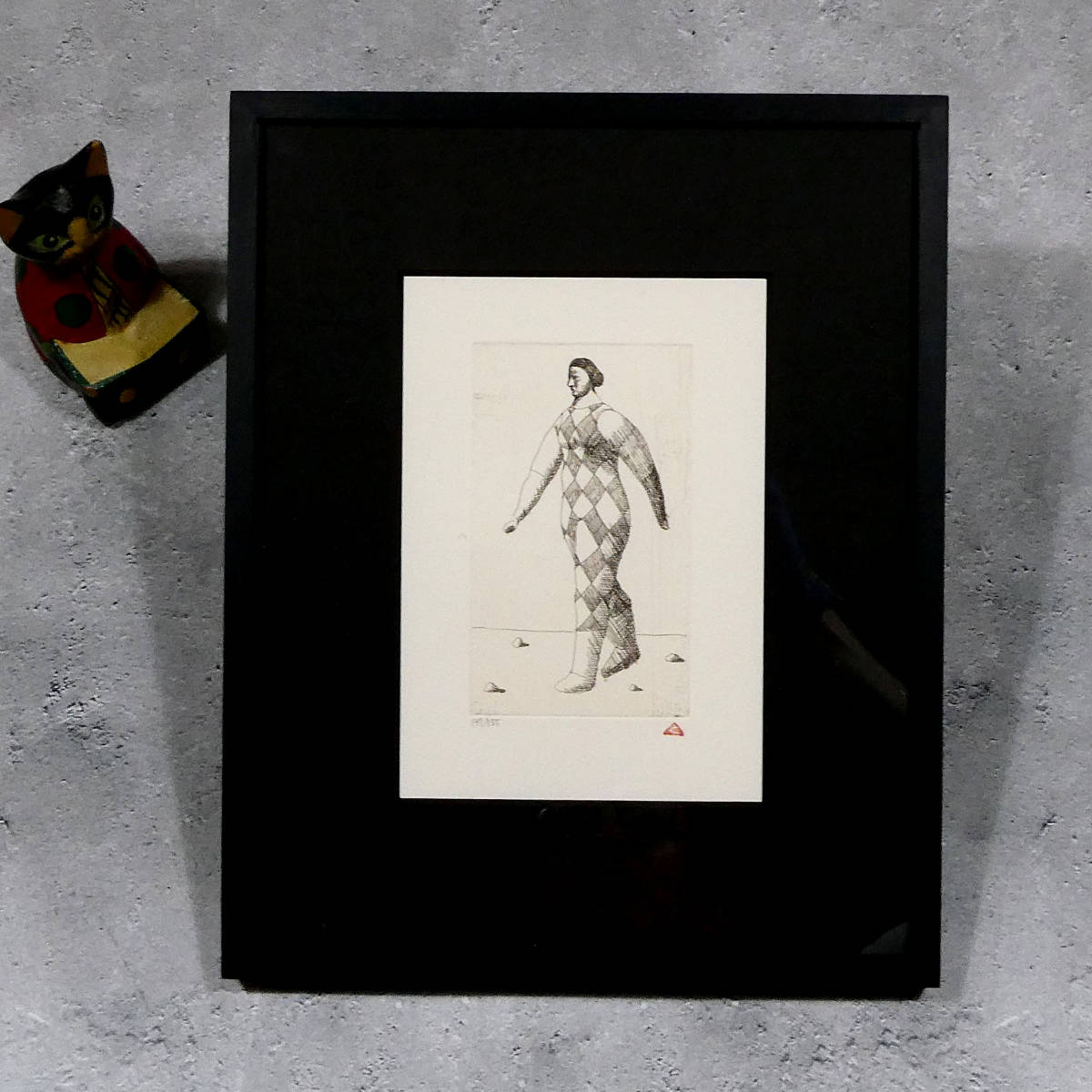 有本利夫 銅版画 「男の顔」オリジナル 限定版 有本利夫 銅版画 「男の顔」オリジナル 限定版