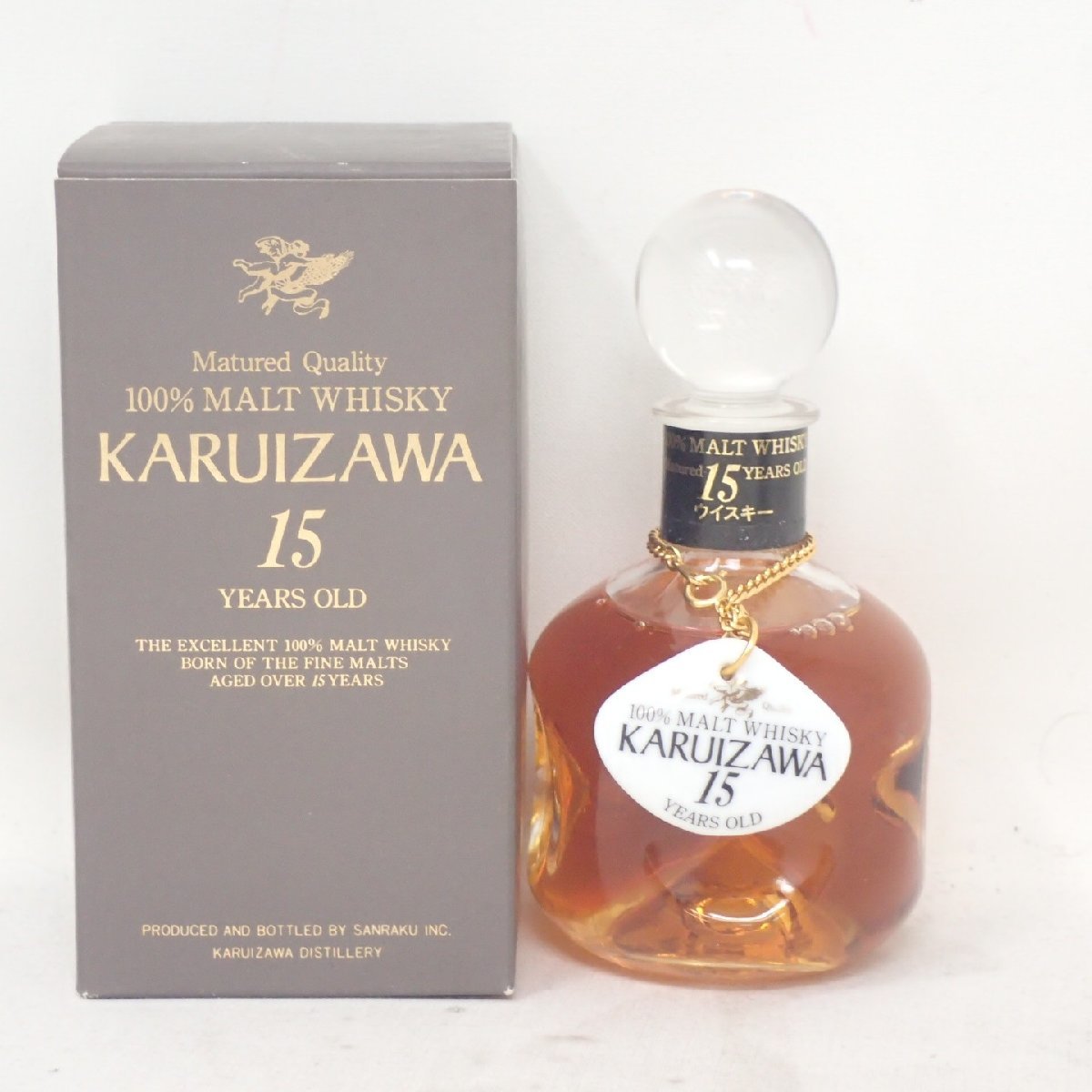 東京都限定◇メルシャン 軽井沢 15年 ピュアモルト 100ml 40% ミニ