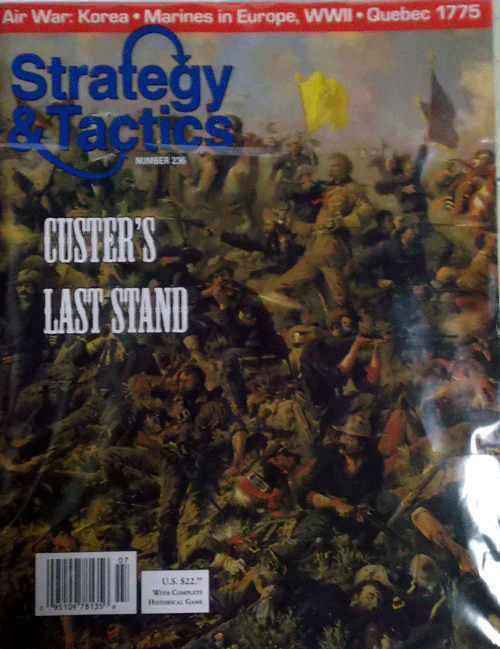 DG/STRATEGY&TACTICS NO.236/CUSTER'S LAST STAND/新品駒未切断/日本語訳無し
