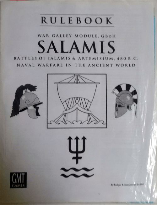 GMT/SALAMIS,SALAMIS/ARTEMISIUM/WAR GALLEY MODULE GBoH/新品駒未切断/日本語訳無し