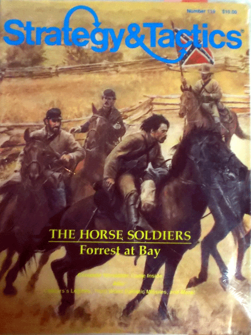 3W/STRATEGY&TACTICS NO.119/THE HORSE SOLDIERS,TUPELO WITH BRICE'S CROSS ROAD(定期購読版）/新品駒未切断/日本語訳無し_画像1