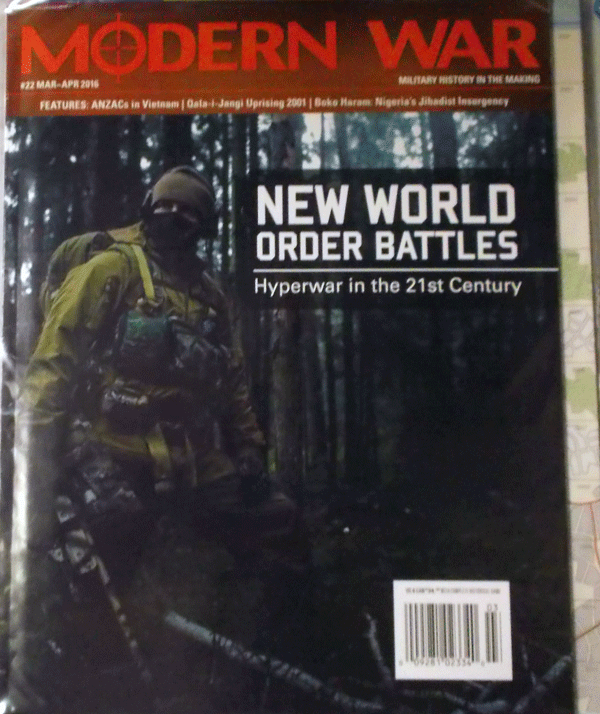 DG/MODERN WAR NO.22/NEW WORLD ORDER BATTLES,HYPERWAR IN THE 21ST CENTURY/駒未切断/日本語訳無し