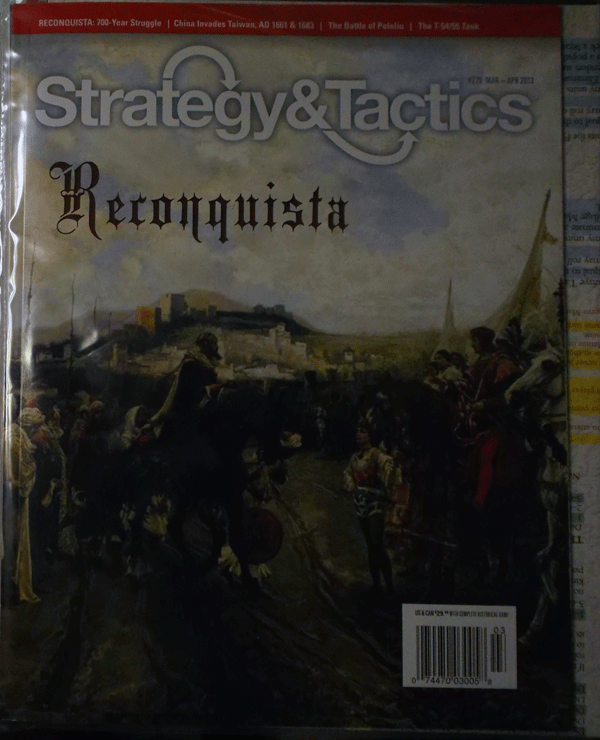 DG/STRATEGY&TACTICS NO.279 RECONQUISTA/駒未切断/日本語訳無し