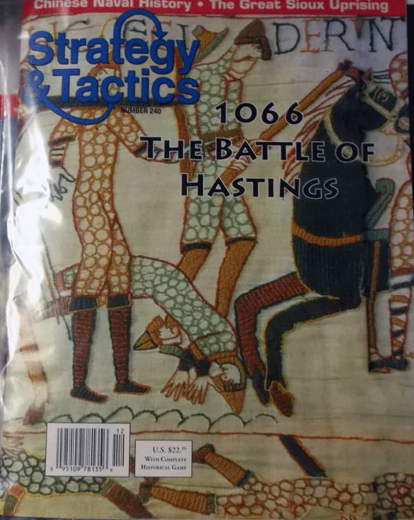 DG/STRATEGY&TACTICS NO.240 1066 THE BATTLE OF HASTINGS/駒未切断/日本語訳無し