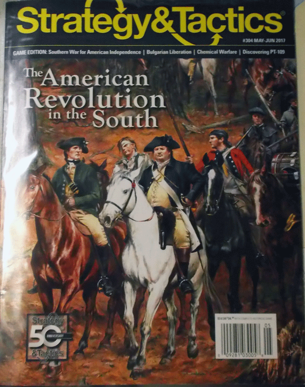 DG/STRATEGY&TACTICS NO.304 THE AMERICAN REVOLUTION IN THE SOUTH/駒未切断/日本語訳無し