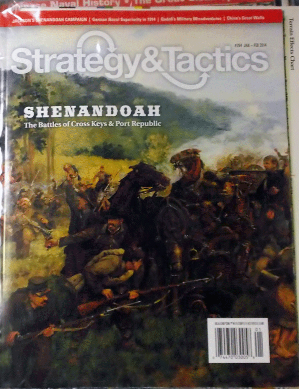 DG/STRATEGY&TACTICS NO.284 SHENANDOAH THE BATTLES OF CROSS KEYS & PORT REPUBLIC/駒未切断/日本語訳無し_画像1