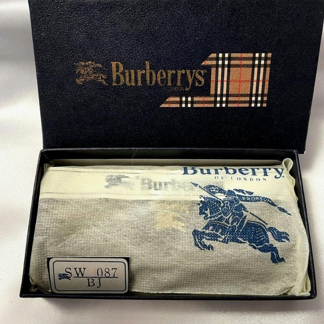 【未使用保管品】BURBERRY バーバリー キーケース 箱付