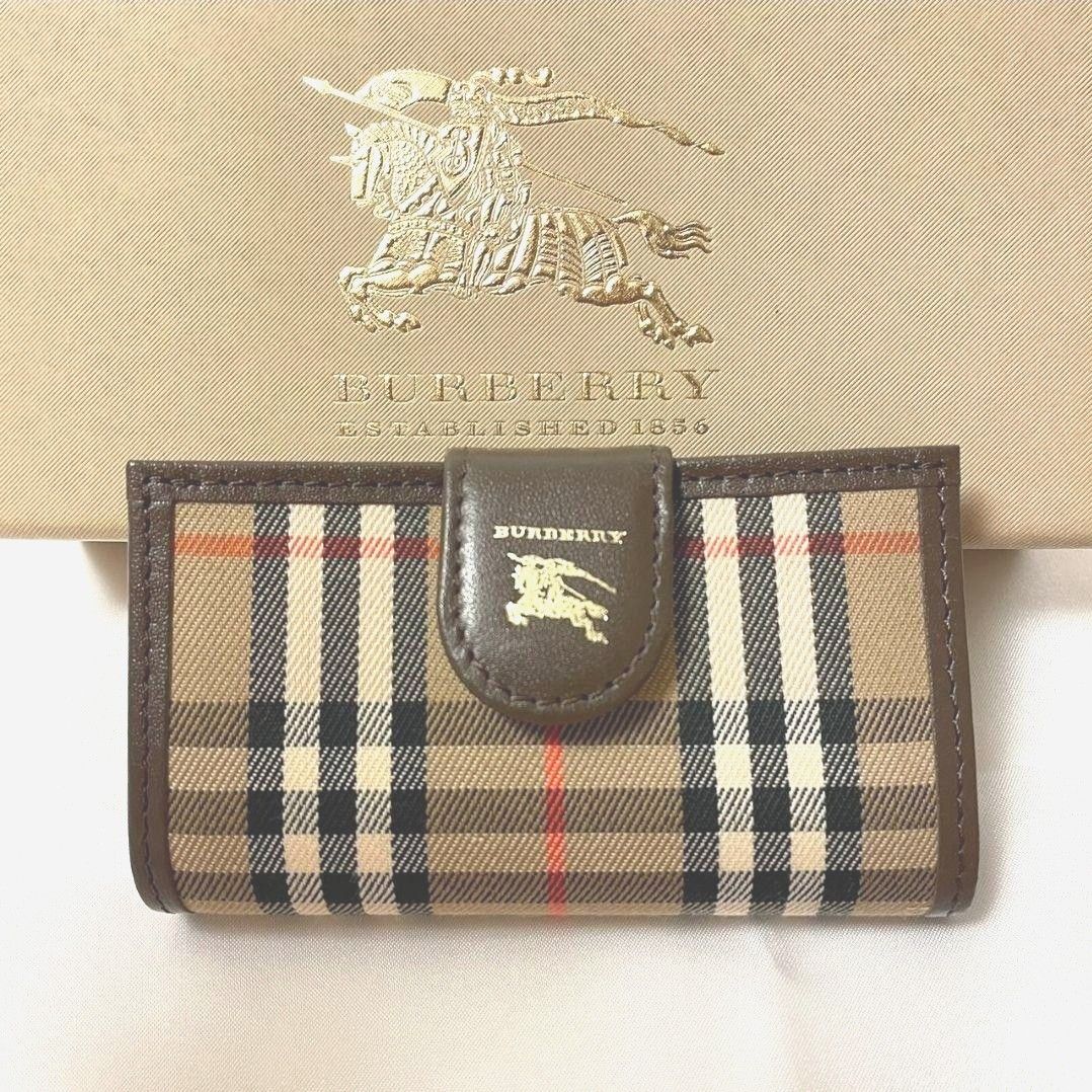 新品未使用】BURBERRY バーバリー ノバチェック キーケース 箱付き