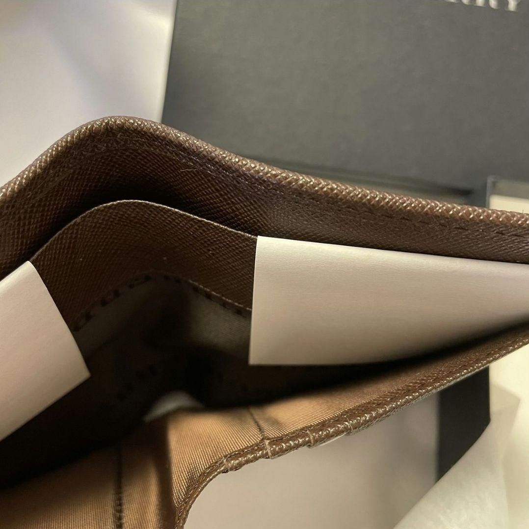 【未使用保管】BURBERRY LONDON 箱付き(入手困難*即完売)折り財布