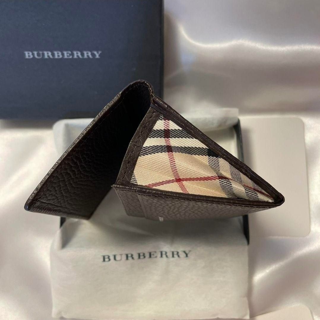 【新品未使用】BURBERRY バーバリー ノバチェック 名刺入れ 値下げ不可