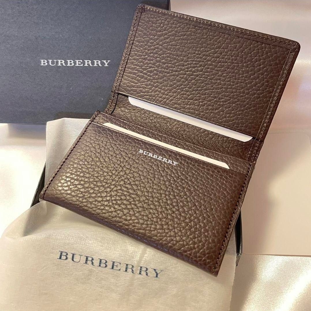 【新品未使用】BURBERRY バーバリー ノバチェック 名刺入れ 値下げ不可