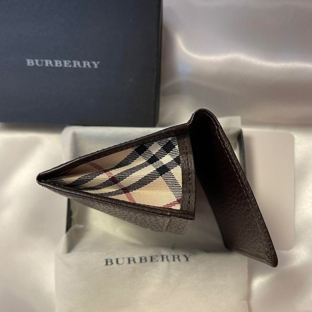 【新品未使用】BURBERRY バーバリー ノバチェック 名刺入れ 値下げ不可