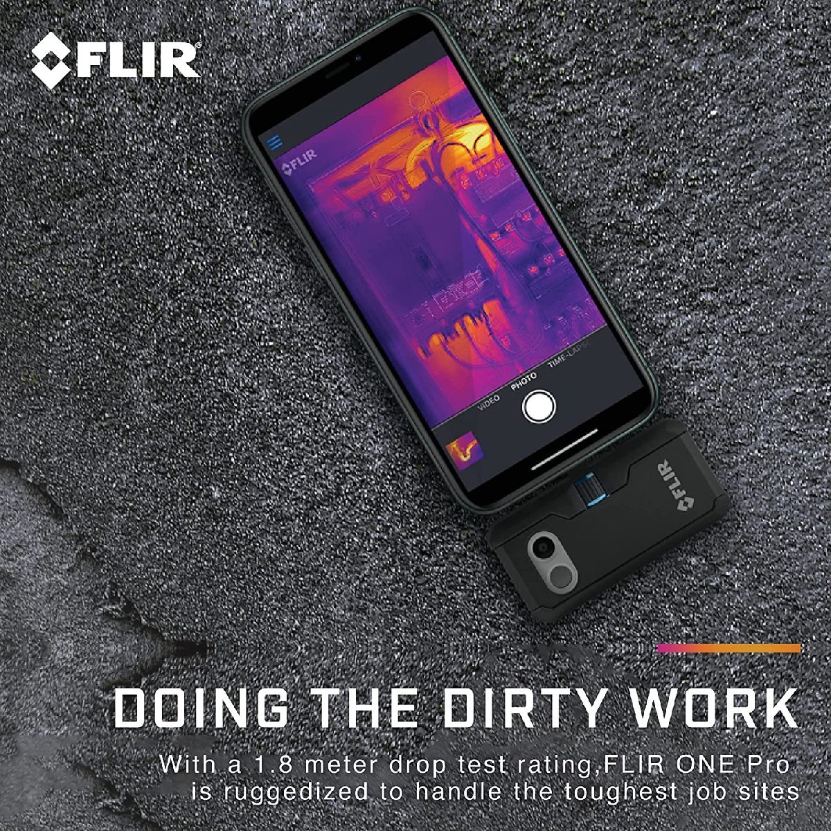 国内正規品】iPhone/iPad用 FLIR ONE Pro 19200画素 赤外線