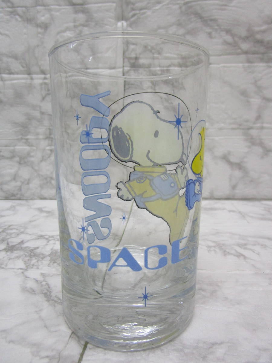 Y.23.F.6　SY　☆　SNOOPY GLASS COP Drinking Glass Set 2個入り 長期保管品　☆_画像4