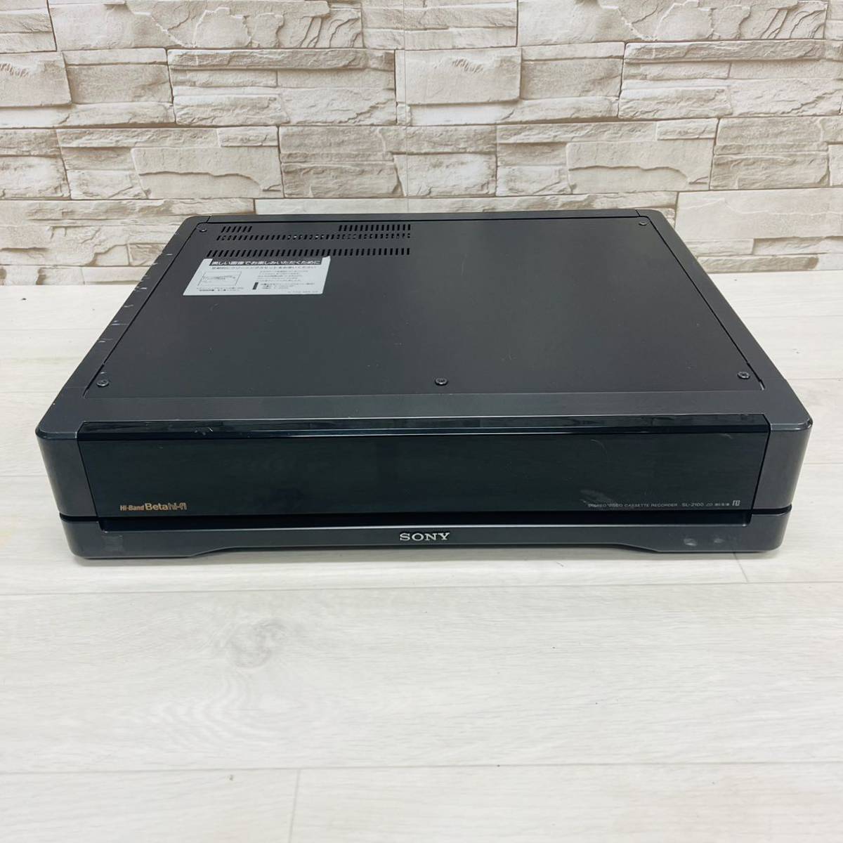 ☆希少・1円〜☆ SONY ソニー Betamax ベータマックス SL-2100 ベータ