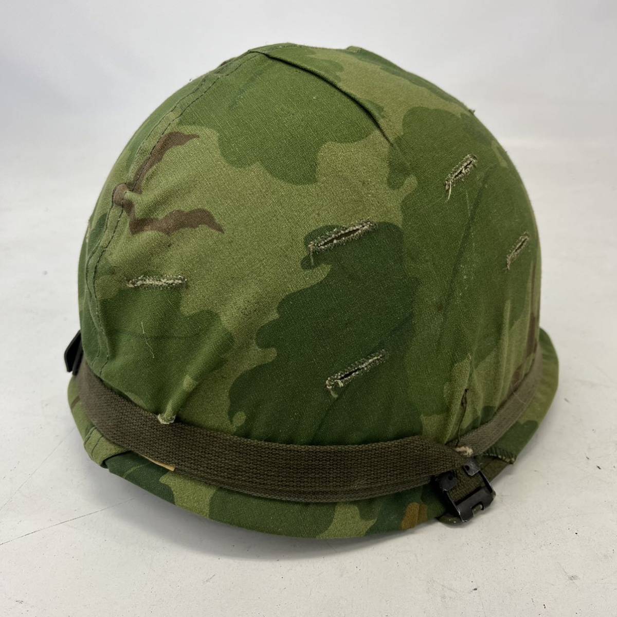 ☆希少・1円〜☆ 米軍 実物 ベトナム戦争 M2 M1 ヘルメット ミッチェル