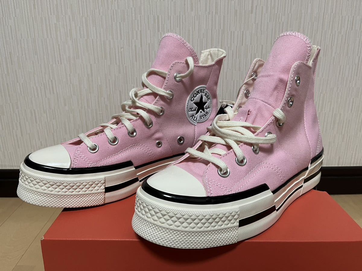 限定品CONVERSE CHUCK 70 PLUS HI ピンク25.0cm CT70 PLUSチャック