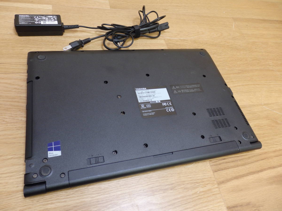 14◆東芝 dynabook B35-R/win10Pro/i3-5005U/4GB/500GB ノートPC USEDジャンクにて◆送料込◆ の画像9