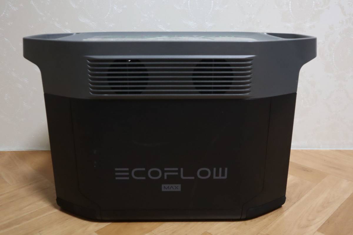 E2435 T ・良品 EcoFlow DELTA MAX 1600 ポータブル電源 充電池