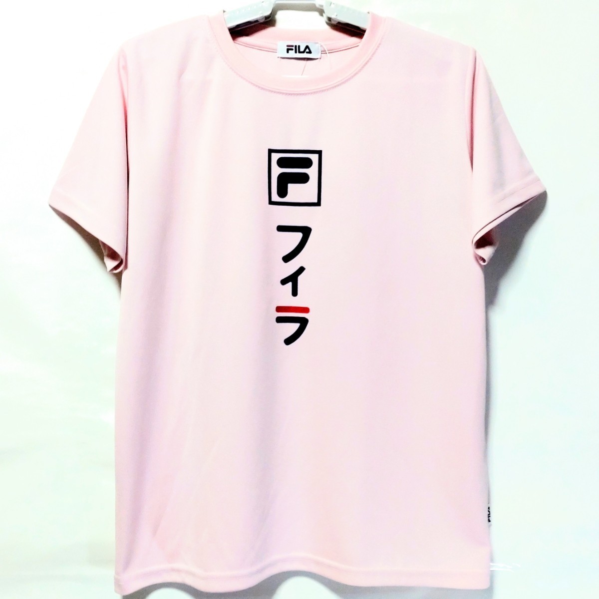 特価/未使用【サイズ=L】FILA/フィラ/レディス/半袖/Tシャツ/胸囲=86~94cm/pink①