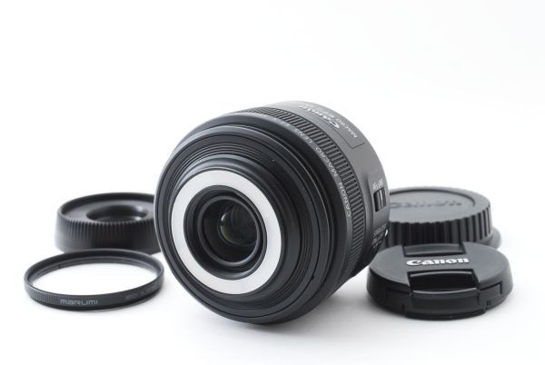 14019☆極上美品☆ Canon キヤノン EF-S 35mm f2.8 Macro IS STM