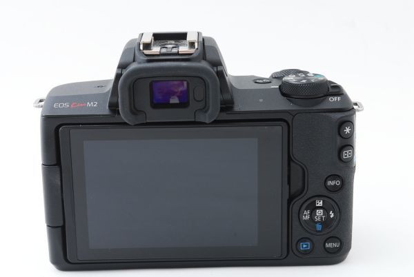 #14006★美品★ Canon キャノン EOS Kiss M2 EF-M 15-45mmの画像6