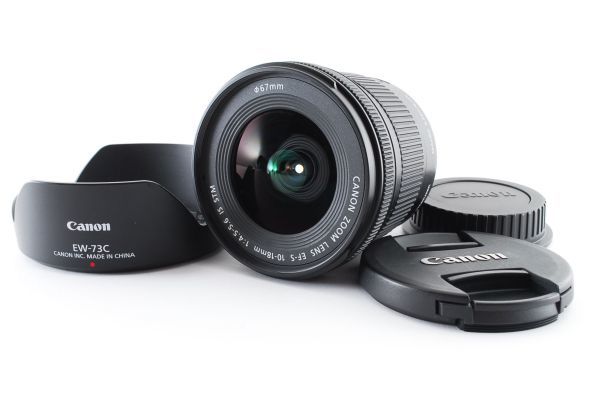 最高の #a42☆極上美品☆ Canon STM IS F4.5-5.6 10-18mm EF-S