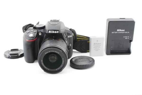 a124☆美品☆ Nikon ニコン D5300 AF-P 18-55mm VR | veganutris.com.br