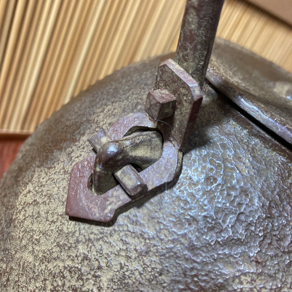 宝)【同梱可】日本製 南部盛岡 南部鉄器 三厳堂鉄瓶 茶道具 湯釜 煎茶