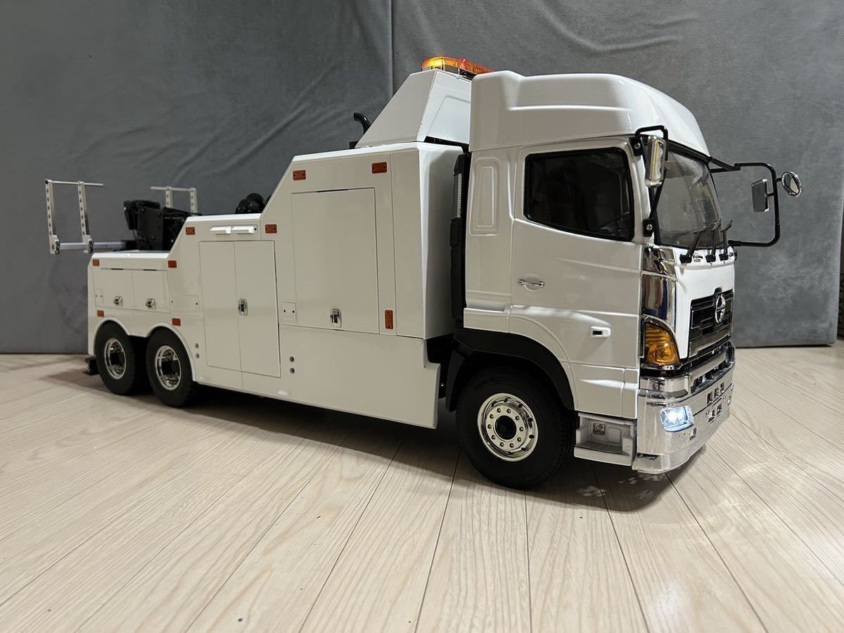 Yahoo!オークション - タミヤ 1/14 レッカー車 改 フルオペ Yahoo!オークション - タミヤ 1/14 レッカー車 改 フルオペ