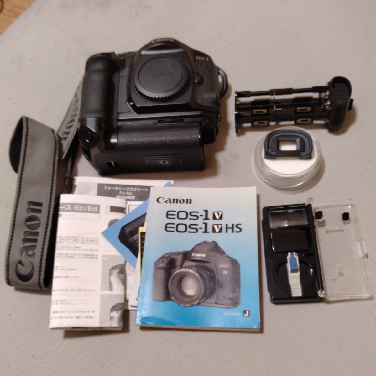 Canon キャノンEOS1v HS オプション付き | salud.larioja.gob.ar