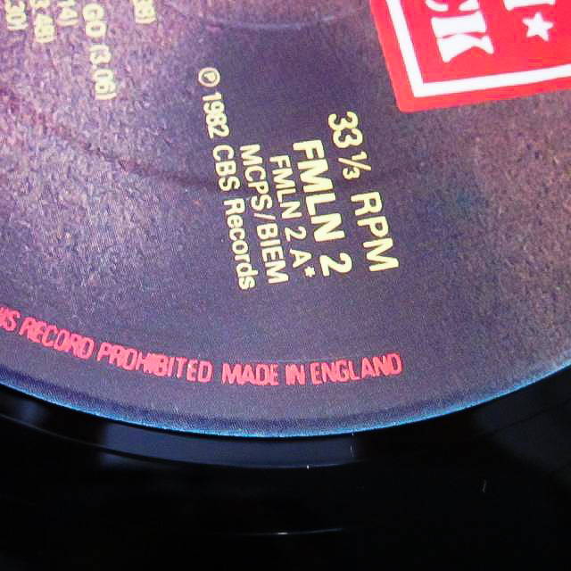 MADE IN ENGLAND