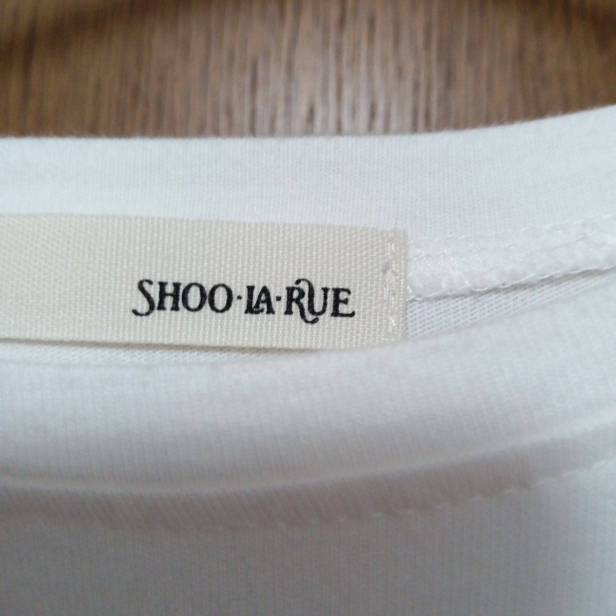 SHOO-LA-RUE 半袖プリントTシャツ