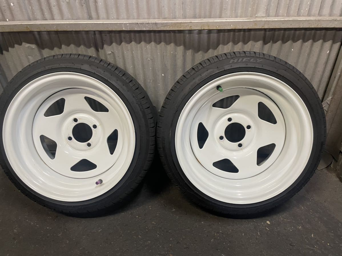 ESB CLS TC01 鉄チンホイール 15インチ 8.0j ±0 深リム スチール