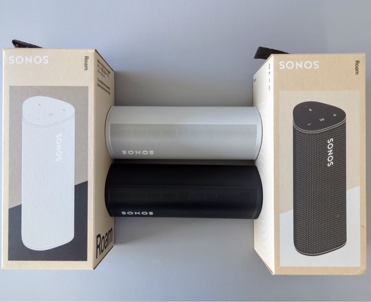 Sonos Roam Bluetooth ポータブル Wifi IP67 スピーカー 2点セット