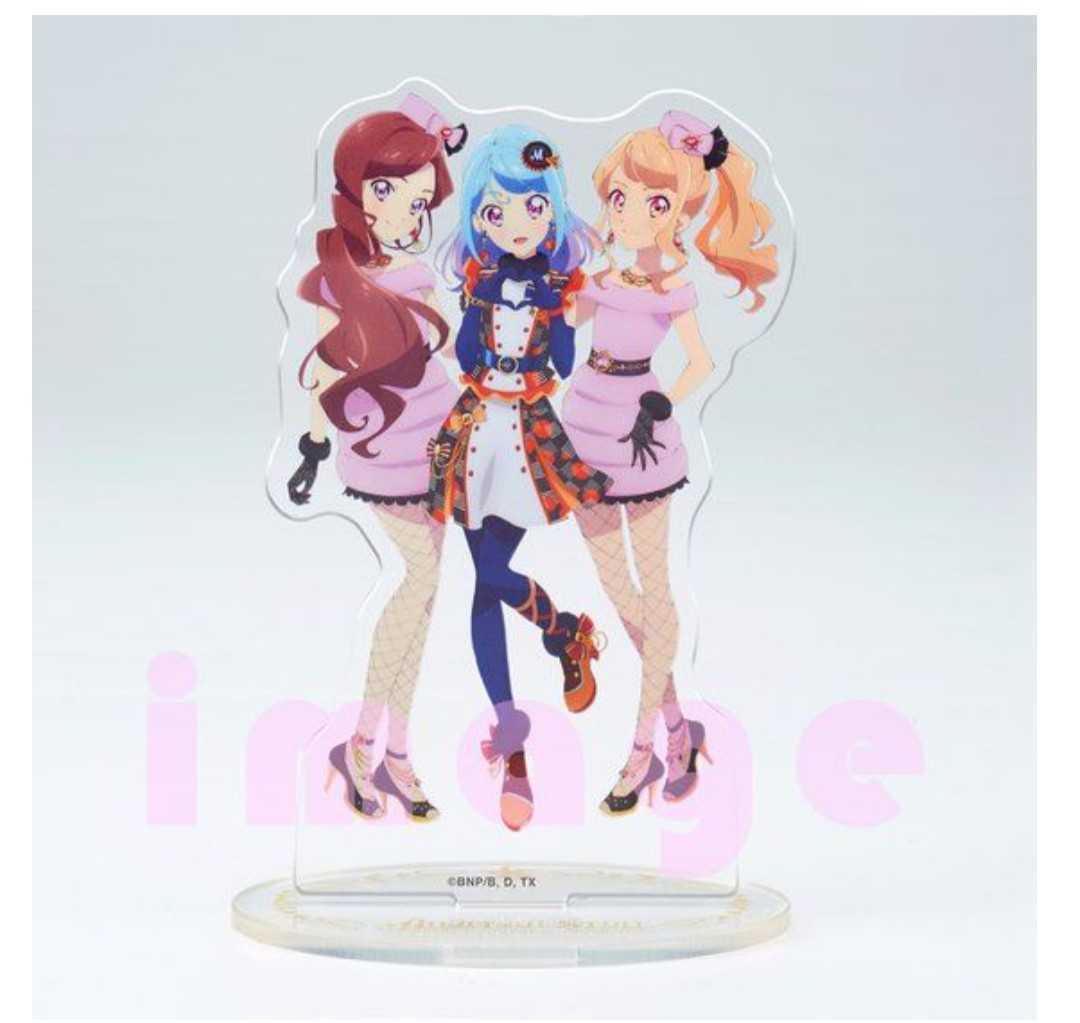  Aikatsu style acrylic fiber stand Aikatsu Star z Aikatsu f lens genuine day and night empty .. Aikatsu on pare-doPB