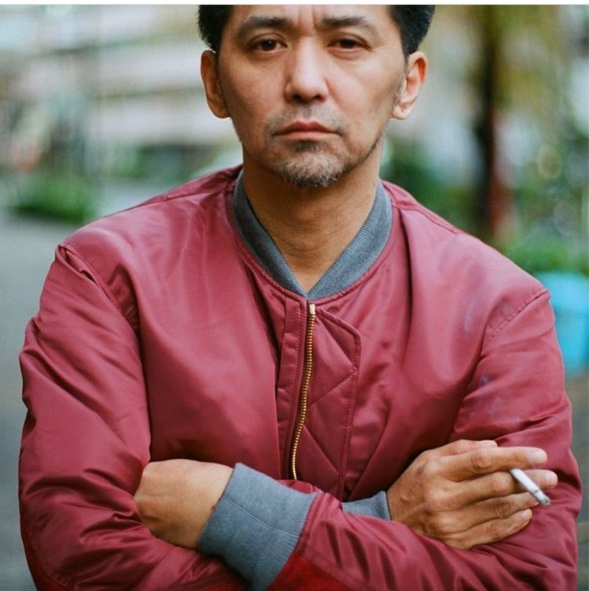 SHANTii MA-1 Burgundy POP UP限定Mサイズ 村上淳