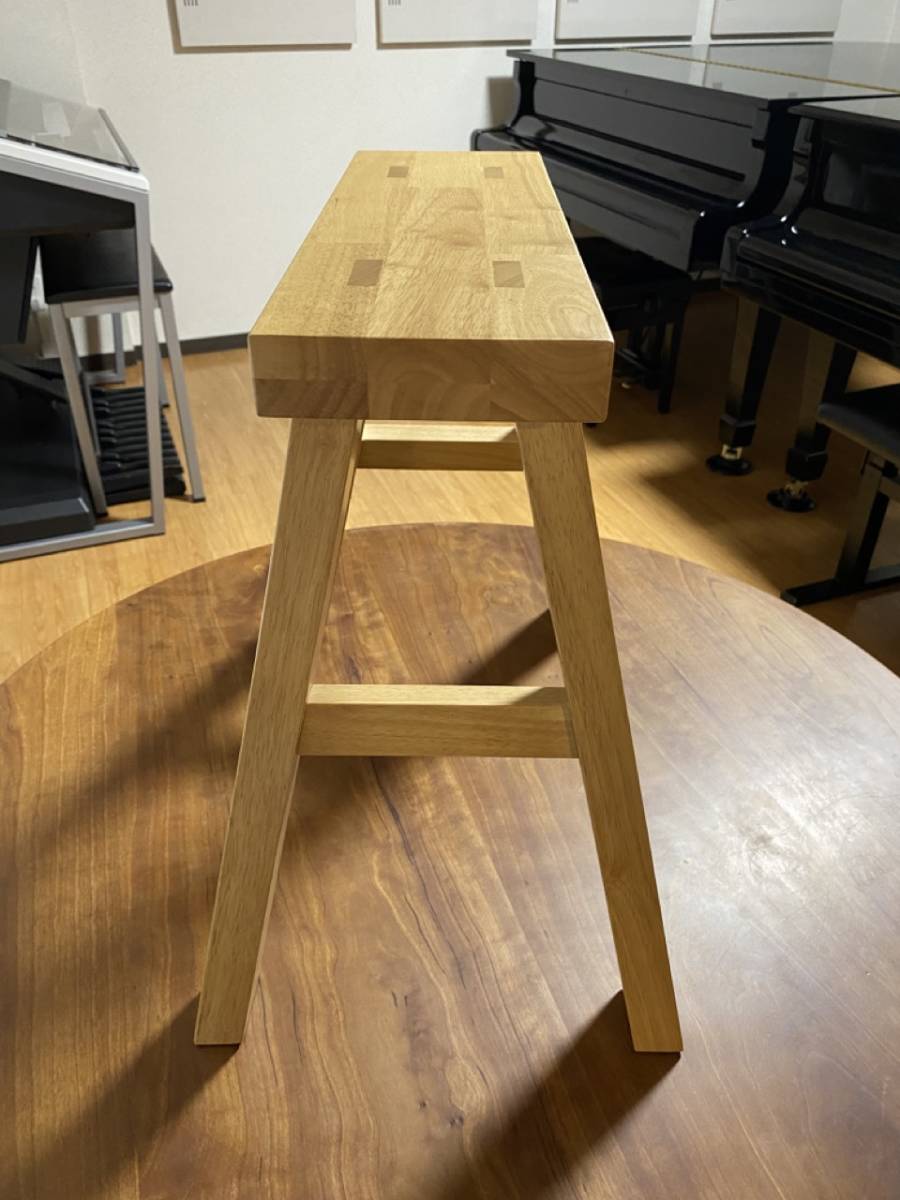 無印良品 木製ベンチ小 製品 インテリア・住まい・小物