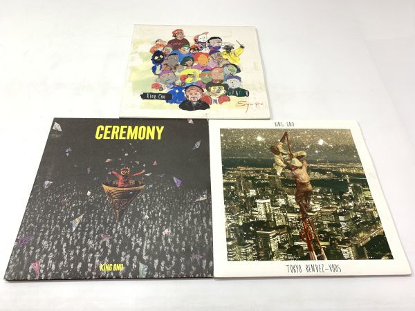 ☆【同梱不可】中古品King gnu キングヌー2LP CEREMONY/Tokyo Rendez