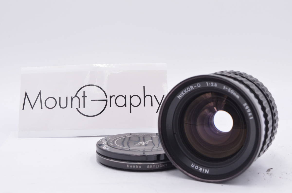 美しい Nikkor-O Nikon ニコン ☆実用美品☆ 50mm #7480 中判レンズ F2