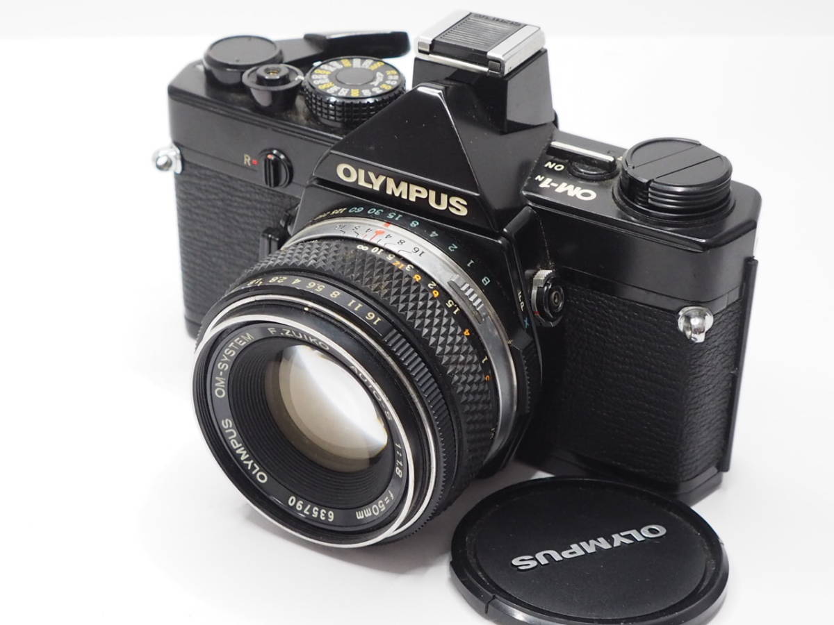 ☆実用美品☆ OLYMPUS オリンパス OM-1N ボディ + F.ZUIKO AUTO-S 50mm