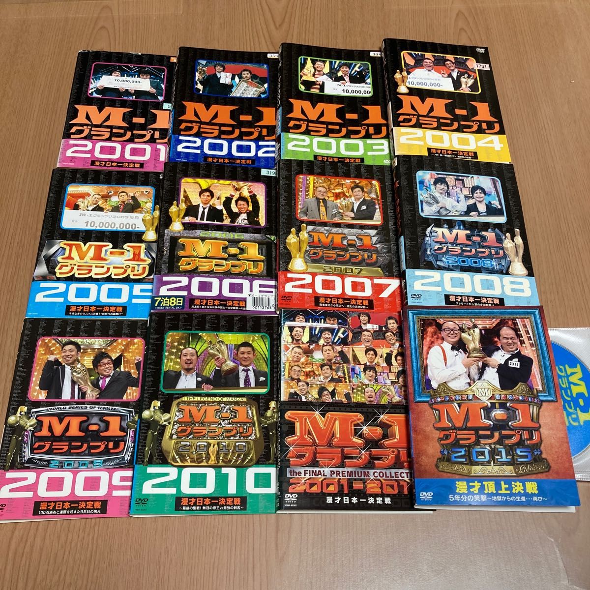 M-1グランプリ DVD 2001年〜2010年+総集編+2015年